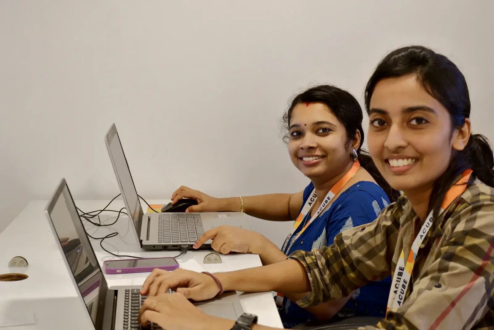 Acube engineers building an ERPNext solution at the Kochi office