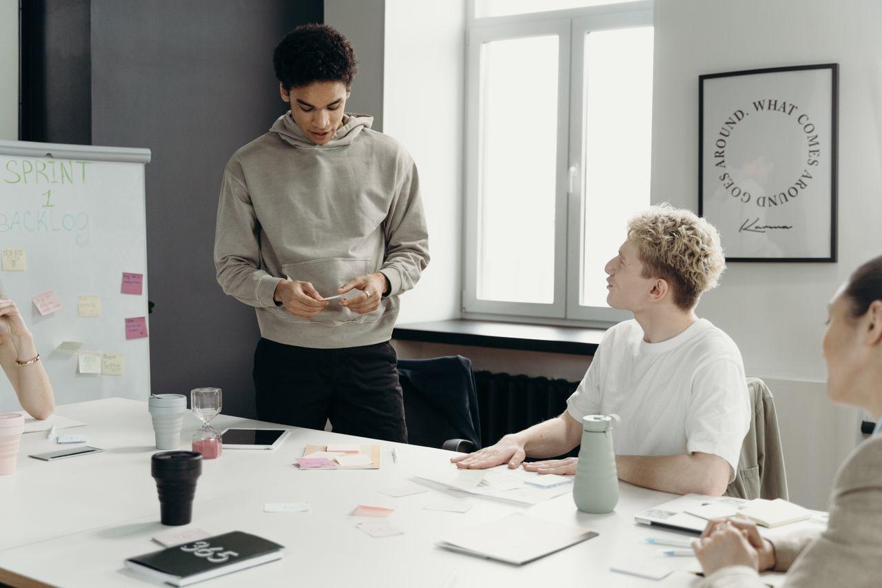 agile scrum sprint board team — Agile Software Development — Ship in Iterations, Steer as You Go delivered by Acube Innovations (ERPNext, AI & software, India)