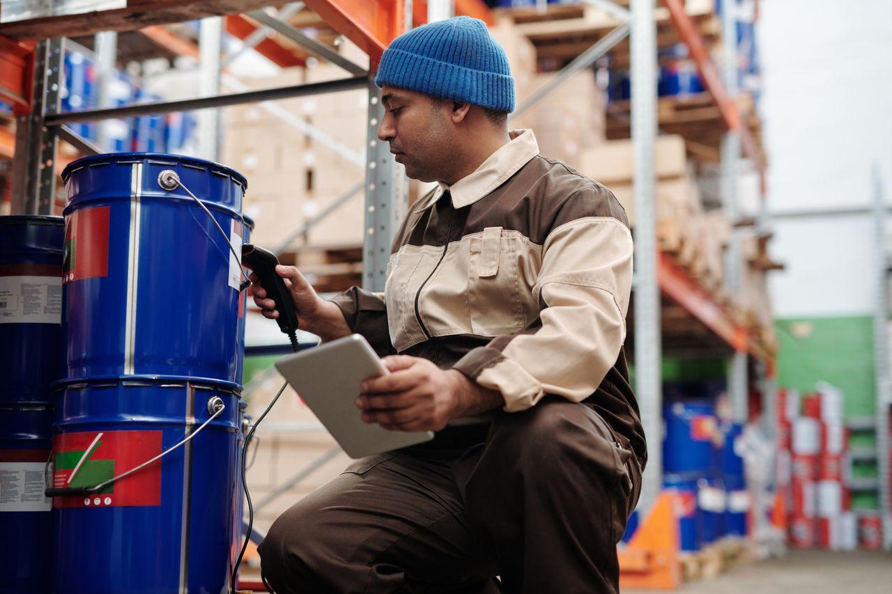 logistics warehouse asset tracking scanner — DSV — ERPNext Asset Tagging Cut Untraceable Assets 21% delivered by Acube Innovations (ERPNext, AI & software, India)