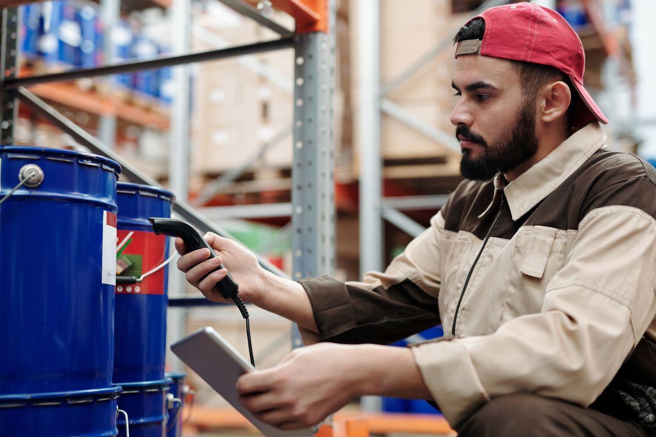 DSV — ERPNext Asset Tagging Cut Untraceable Assets 21% — logistics warehouse asset tracking scanner, by Acube Innovations, an ERPNext & software development company in India