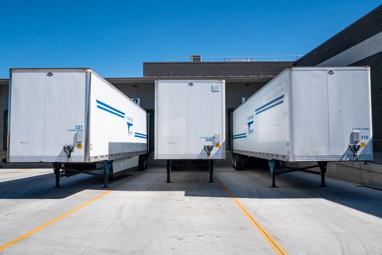 logistics trucks warehouse shipping — ERP for Logistics & Transportation — Move Goods Faster, Bill Sooner delivered by Acube Innovations (ERPNext, AI & software, India)