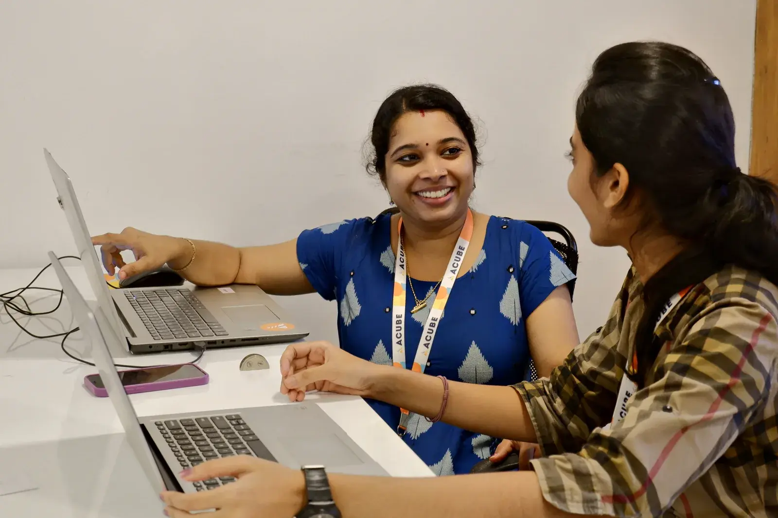 Acube mobile app developers building a client application