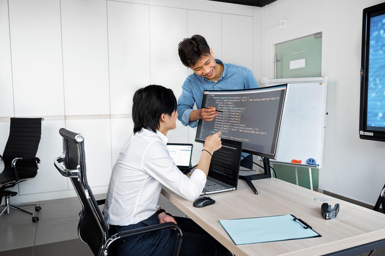 ERPNext-Led Technology Services — One Partner That Makes It All Work Together — software services technology professional team, by Acube Innovations, an ERPNext & software development company in India
