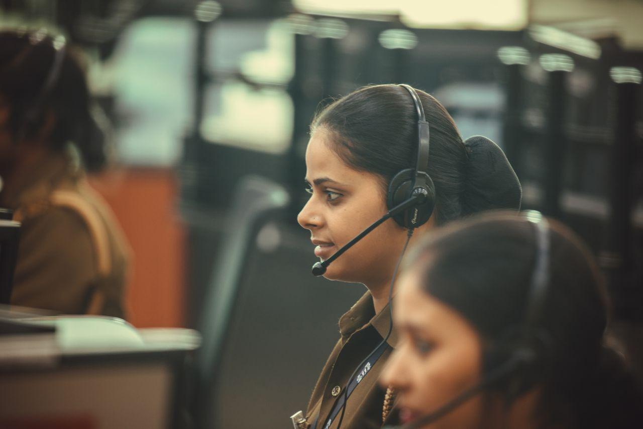 WhatsApp, telecalling and follow-up — off personal phones, on the record — call centre agent headset customer follow up india, by Acube Innovations, an ERPNext & software development company in India