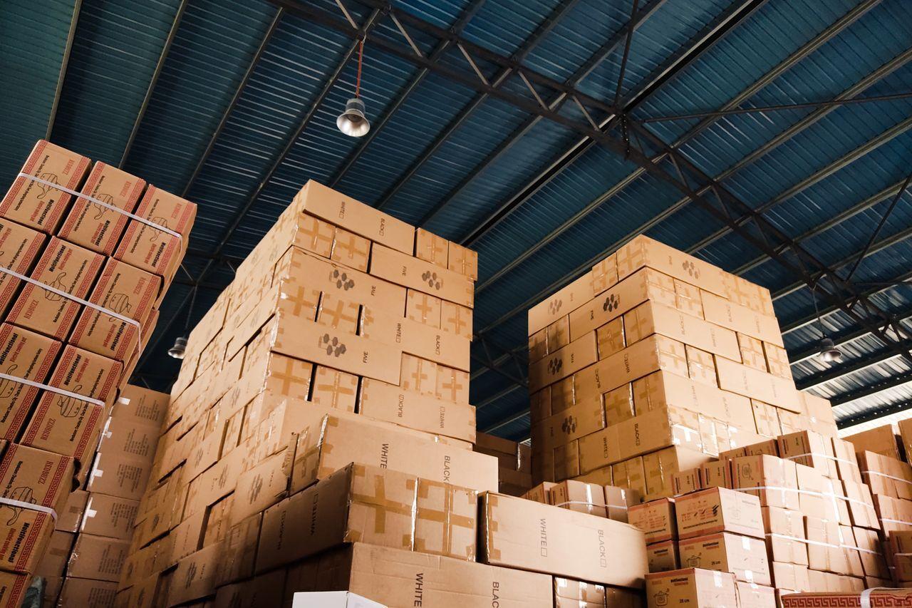 wholesale distribution warehouse goods boxes — Wholesale & Distribution ERP Software — Built on ERPNext delivered by Acube Innovations (ERPNext, AI & software, India)