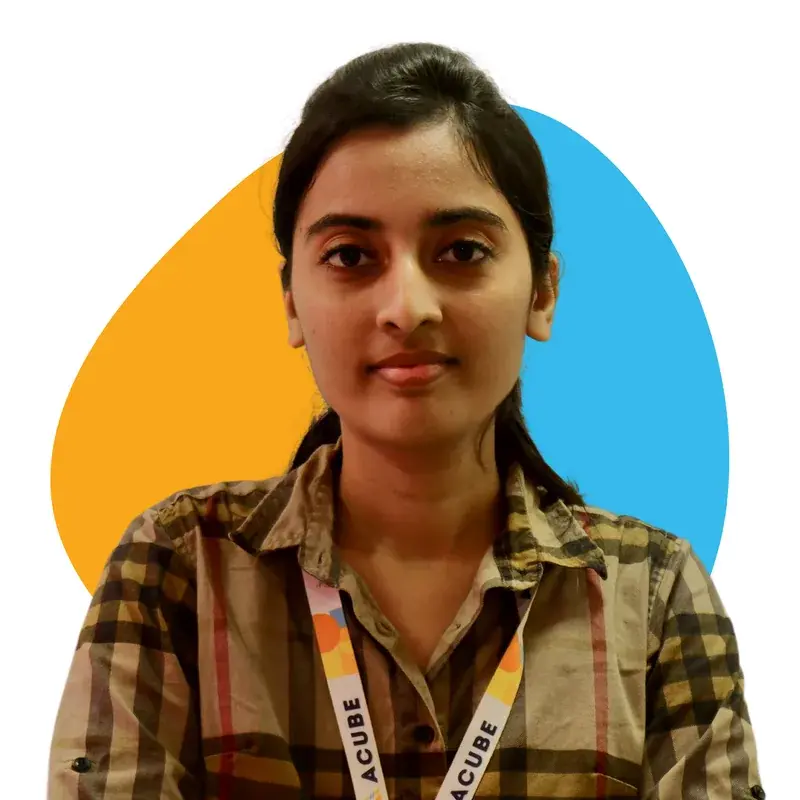 A member of the Acube Innovations team