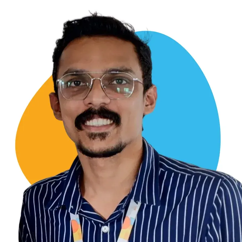 A member of the Acube Innovations team