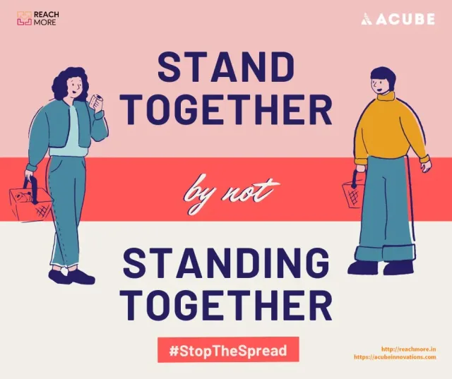 A Stand Together by Not Standing Together poster from Acube
