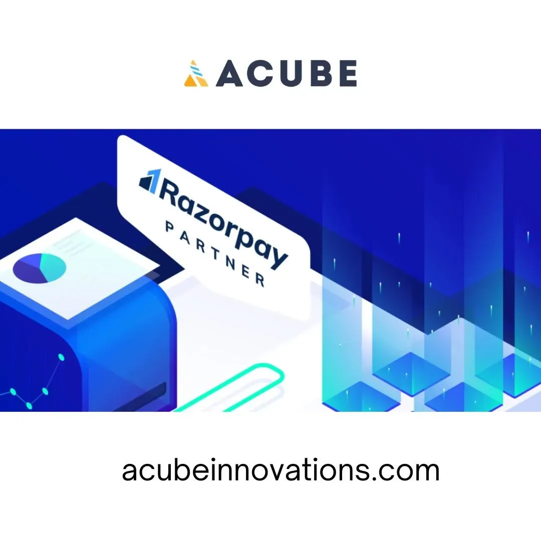 A Razorpay Partner card from Acube Innovations