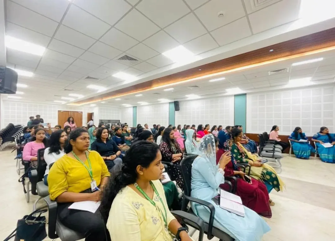 The audience at the Wellness 360 session