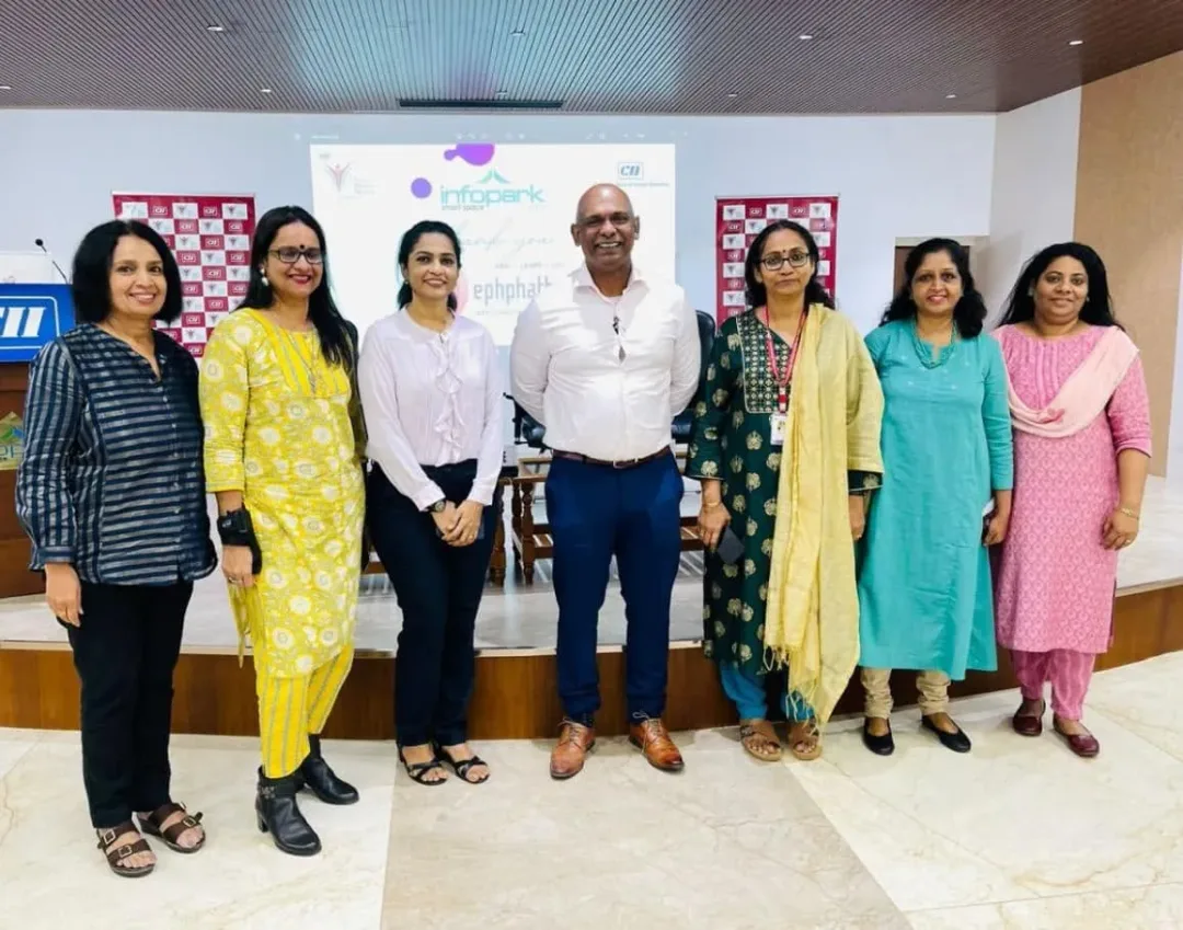 Attendees together at Wellness 360