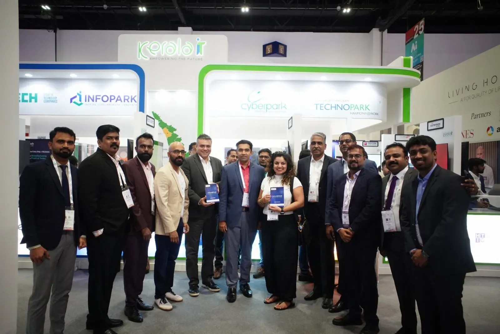 The Acube and Brocode team at the GITEX Global 2024 stand